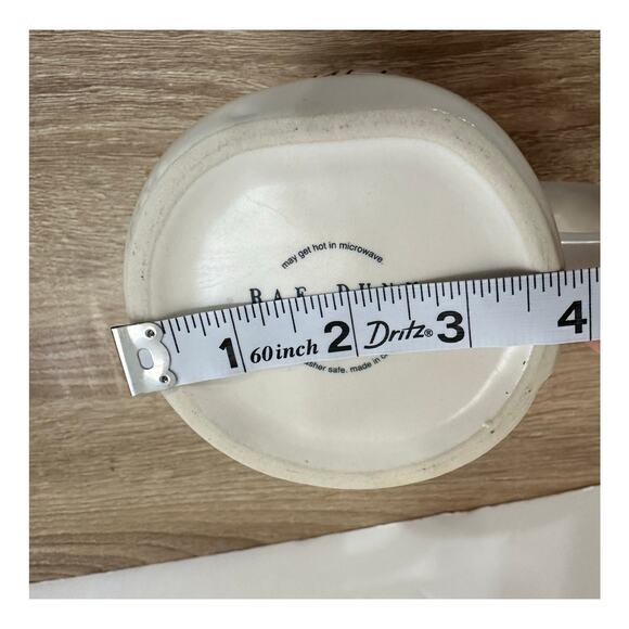 Rae Dunn Artisan LIFE IN FULL BLOOM Spring Big Coffee Tea Mug Purple Inside - Picture 9 of 9